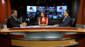 Judge Ross with TVOne's Roland Martin on NewsOneNow